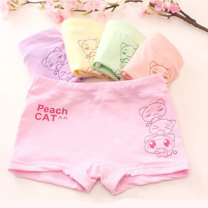 Children's Underwear for Kids Cartoon Shorts Soft Cotton Underpants Boys Panties Car Princess Cartoon 5Pcs/Lot