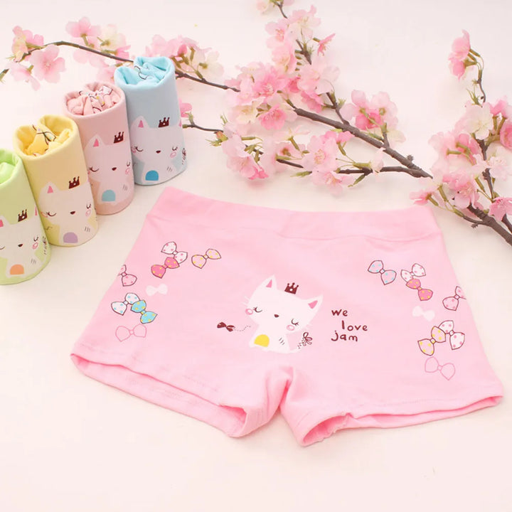 Children's Underwear for Kids Cartoon Shorts Soft Cotton Underpants Boys Panties Car Princess Cartoon 5Pcs/Lot