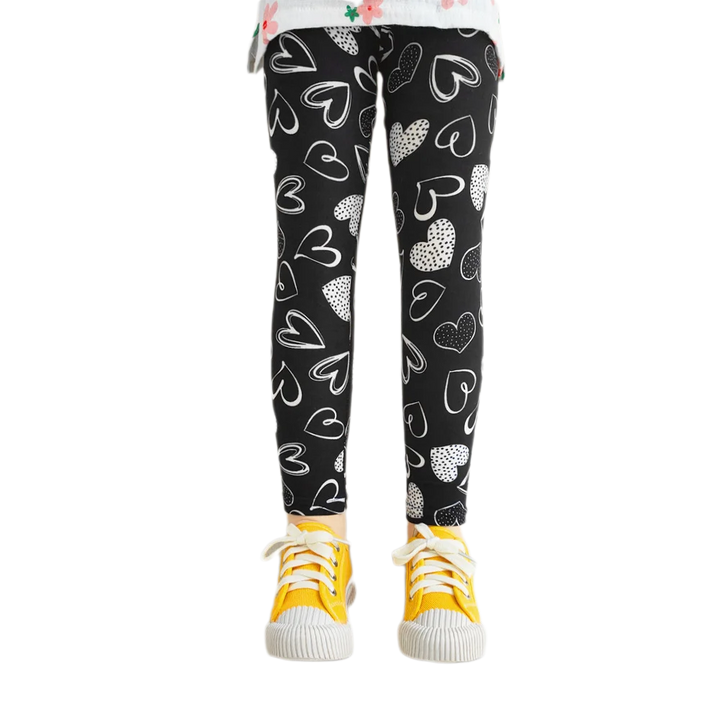 Print Kids Baby Girl Leggings Spring Summer Children Stretch Slim Pants for 2-11 Years