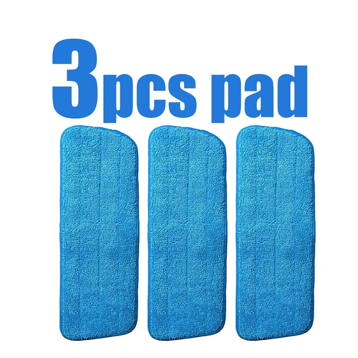 Spray Mop Cloth Pads Fiber Head Floor Tile Window Cleaning Water Rags Paste Style Household Accessories