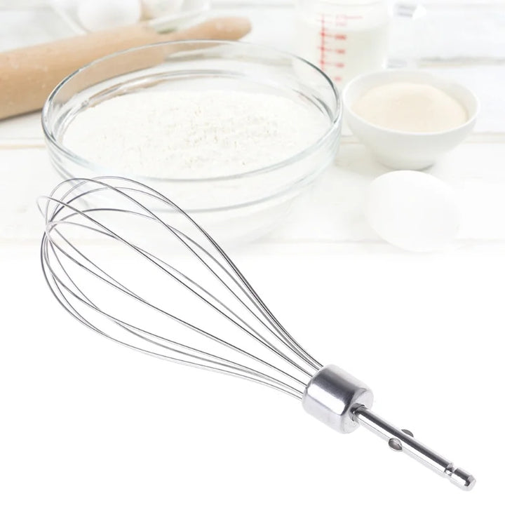 Electric Whisk 12 Wire Stainless Steel Balloon Whisk Manual Whisk Mixer Kitchen Baking Appliance Cream Butter Mixer