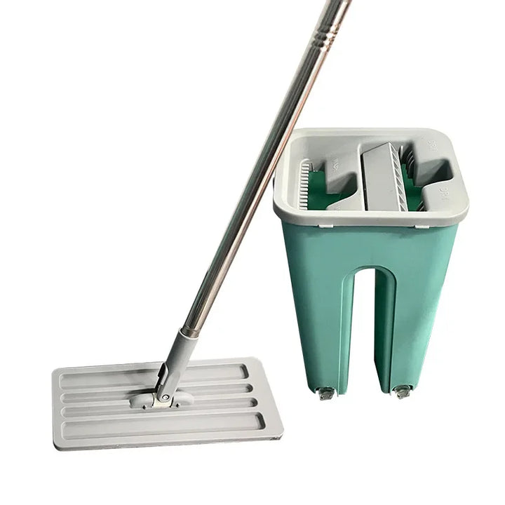 Lazy People Mop The Floor Clean, Separate Dry and Wet for Household Use, No Need To Scratch By Hand, Flat Mop Bucket