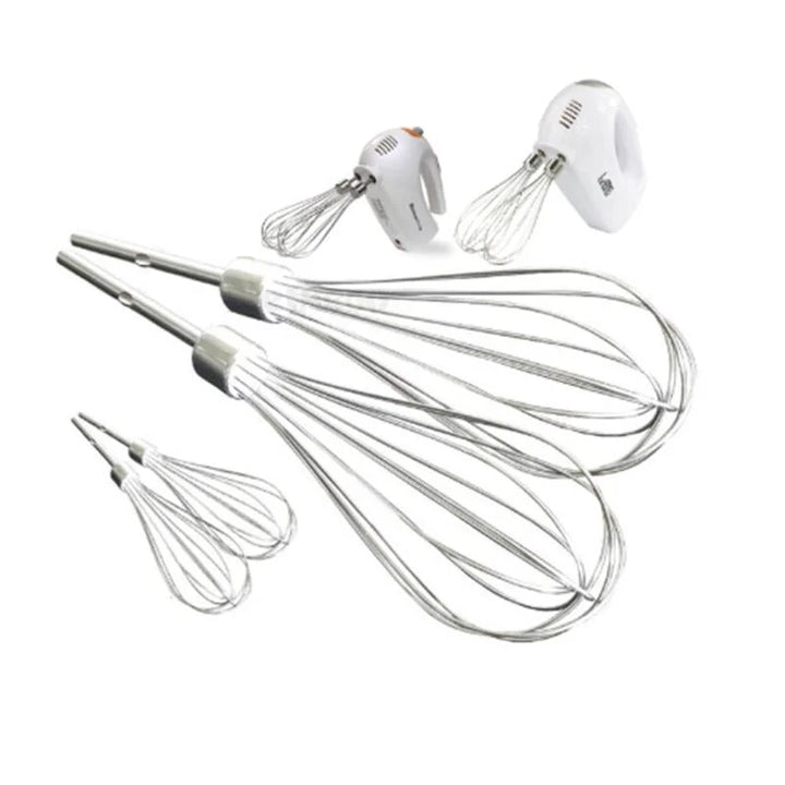 Electric Whisk 12 Wire Stainless Steel Balloon Whisk Manual Whisk Mixer Kitchen Baking Appliance Cream Butter Mixer