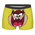 Tasmanian Devil Man's Boxer Briefs Underpants Taz Cartoon Anime Highly Breathable Top Quality Gift Idea