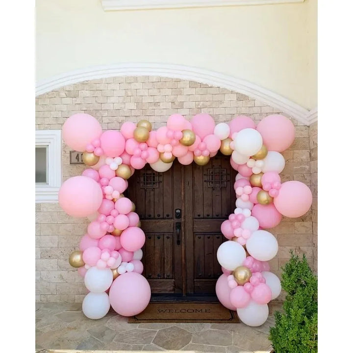 Light Pink Balloons 5/10/12/18 inches Pastel Pink Balloons for Boys Girls Birthday Baby Shower Gender Reveal Wedding Decorations