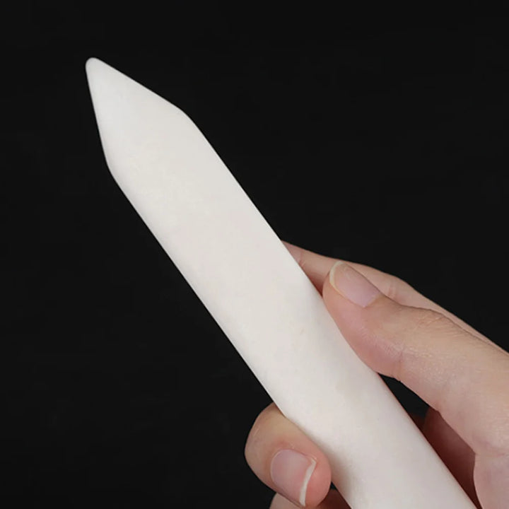 Origami Knife Curved Bone Folder Paper Craft Supplies Creaser Bone Scoring Paper Folding Tool Plastic Folders for