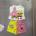 SpongeBob Bikini Patrick Camisole Set Fashion Women Crop Tank Top Bikini Shorts Two-piece Set Female Pajamas Casual Streetwear