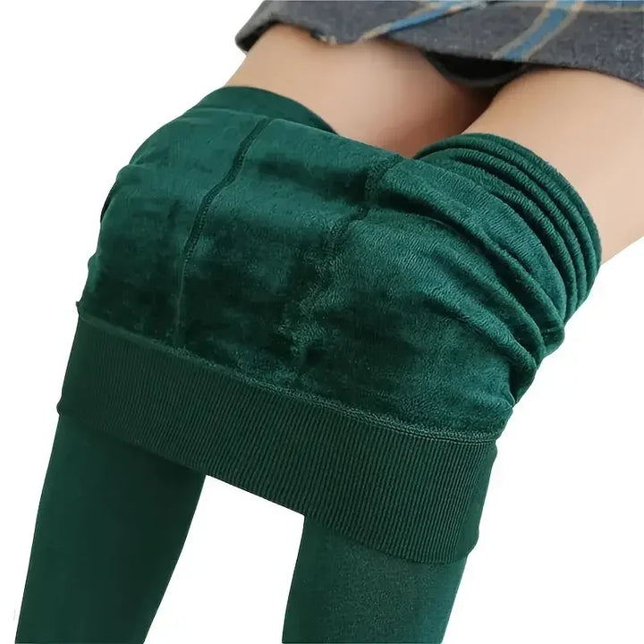 Fleece Lined Tights Women Thermal Pantyhose for Women Winter Panty Polar Skin Black Effect Stockings Women's Thermal Sock