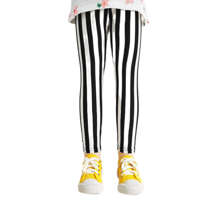 Print Kids Baby Girl Leggings Spring Summer Children Stretch Slim Pants for 2-11 Years