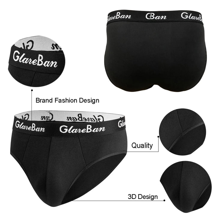 6pcs Pack Briefs Brand Boxer Fashion Style Men Panties Underwear Male And Underpants For Homme Luxury Set Shorts Box Slips ﻿