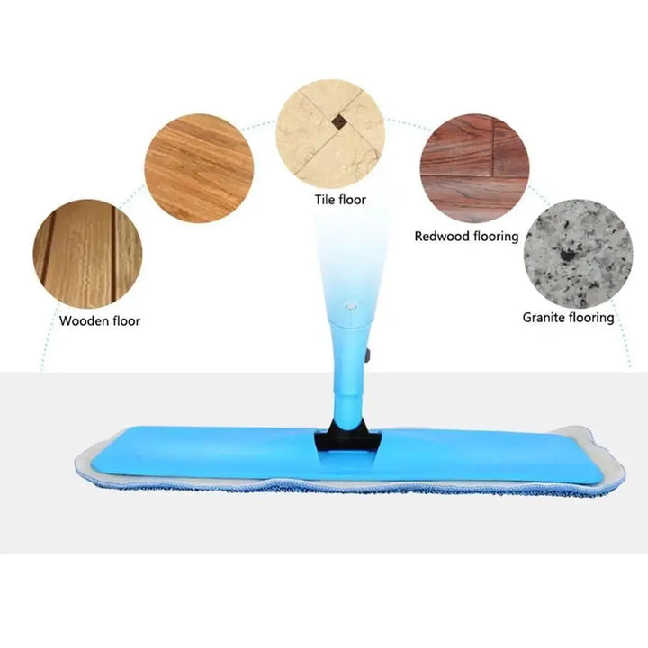 Spray Mop Cloth Pads Fiber Head Floor Tile Window Cleaning Water Rags Paste Style Household Accessories