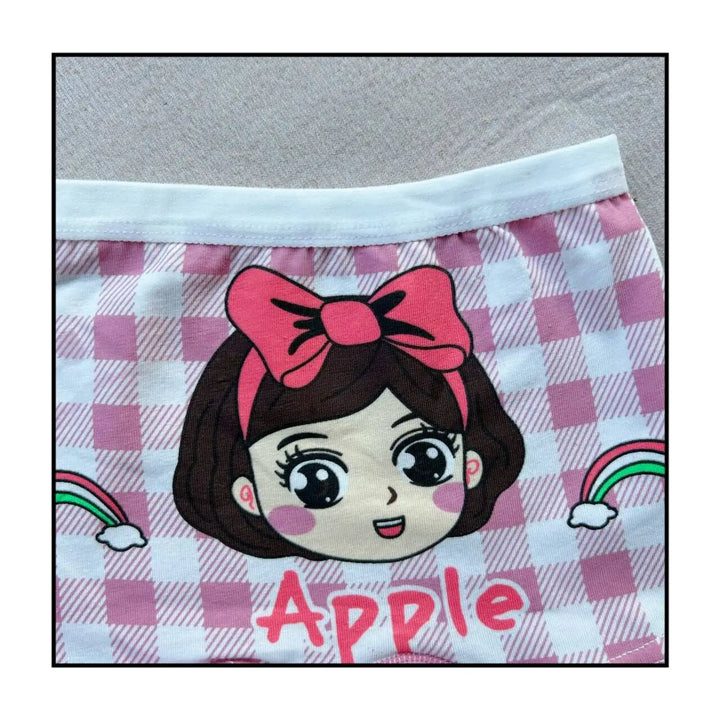 4pcs/Bag 1-12Y New Girl Underwear Elsa Mermaid Cartoon Girls boxers Children knickers Underpants Kids Panties Panty Briefs