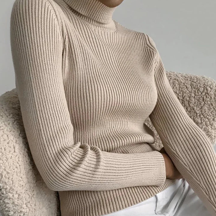 Women Fall Turtleneck Sweater Knitted Soft Pullovers Cashmere Jumpers Basic Soft Sweaters Female Basic Blouse New