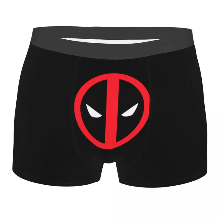 Custom Deadpool Cartoon Superhero Boxer Shorts For Men 3D Printed Anime Cosplay Underwear Panties Briefs Breathable Underpants