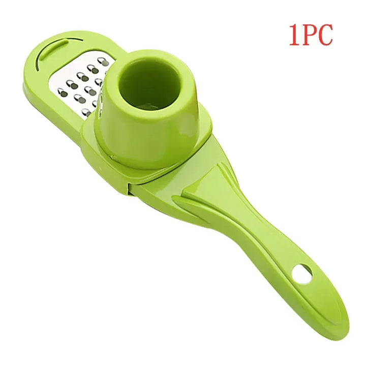 1PCS Garlic Crusher Press Multi-Functional Manual Ginger Garlic Grinding Grater Cutter Garlic Peeler Kitchen Tools