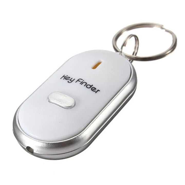 LED Key Finder Locator Find Lost Keys Chain Keychain Whistle Sound Control поиск по фотографии trava anti furto encontrar chave