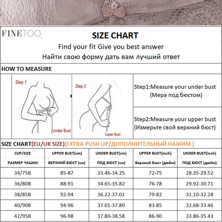 Floral Lace Bra Women Sexy Deep V Neck Bralette Wireless Adjustable Straps Bra Push Up No Steel Underwear Female Soft Lingerie