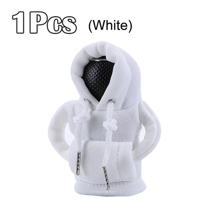 Hoodie Car Gear Shift Cover Fashion Gearshift Hoodie Car Gear Shift Knob Cover Manual Handle Gear Sweatshirt Change Lever Cover