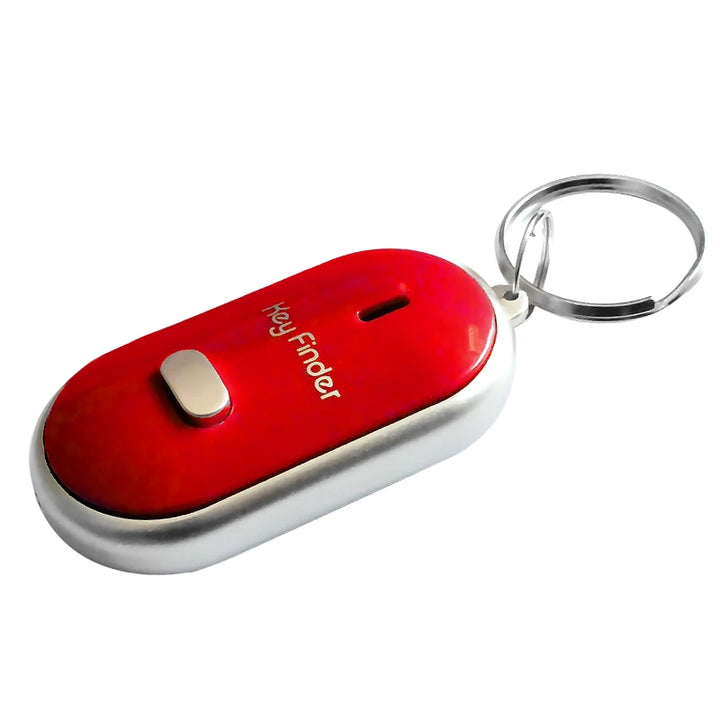 LED Key Finder Locator Find Lost Keys Chain Keychain Whistle Sound Control поиск по фотографии trava anti furto encontrar chave