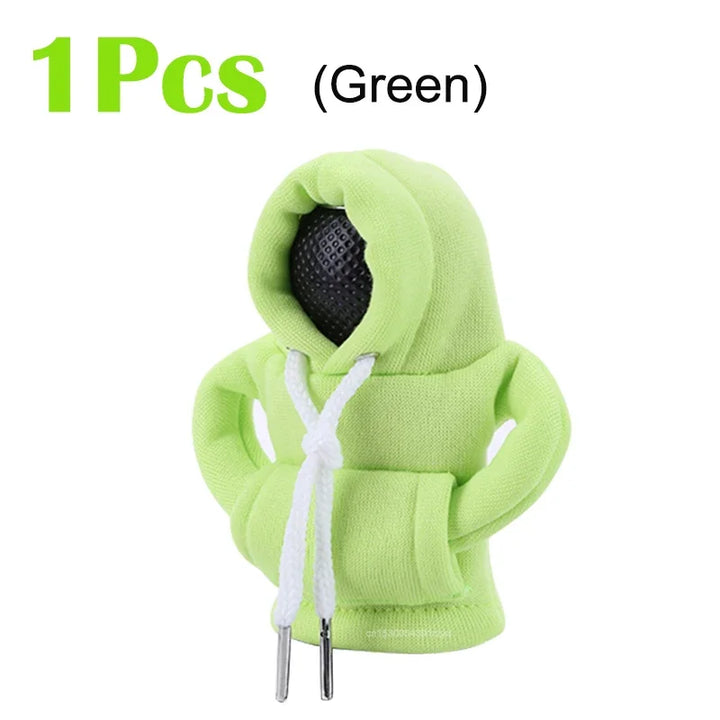 Hoodie Car Gear Shift Cover Fashion Gearshift Hoodie Car Gear Shift Knob Cover Manual Handle Gear Sweatshirt Change Lever Cover