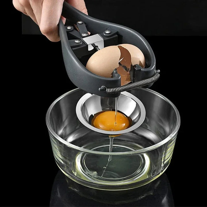 Egg Cracker Opener Automatic Egg Cracking Tool Easy Eggshell CutterEggshell Cutter Separator Creative Kitchen Tools cooking