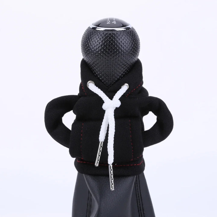 Hoodie Car Gear Shift Cover Fashion Gearshift Hoodie Car Gear Shift Knob Cover Manual Handle Gear Sweatshirt Change Lever Cover