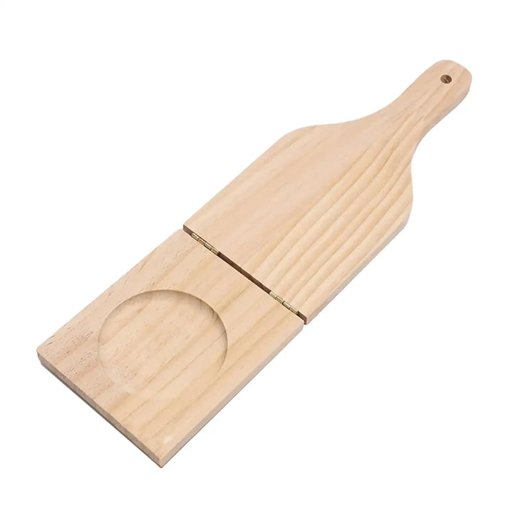 Tostonera Plantain Smasher for Stuffed Plantains Cooking Utensil Manual Wood Potato Mashers Fried Banana Masher Tostones Maker