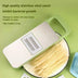 Kitchen 5 in 1 Stainless Steel Multifunctional Safe Manual Vegetable Slicer Cutter Potato Shredders Garlic Carrot Grater Chopper