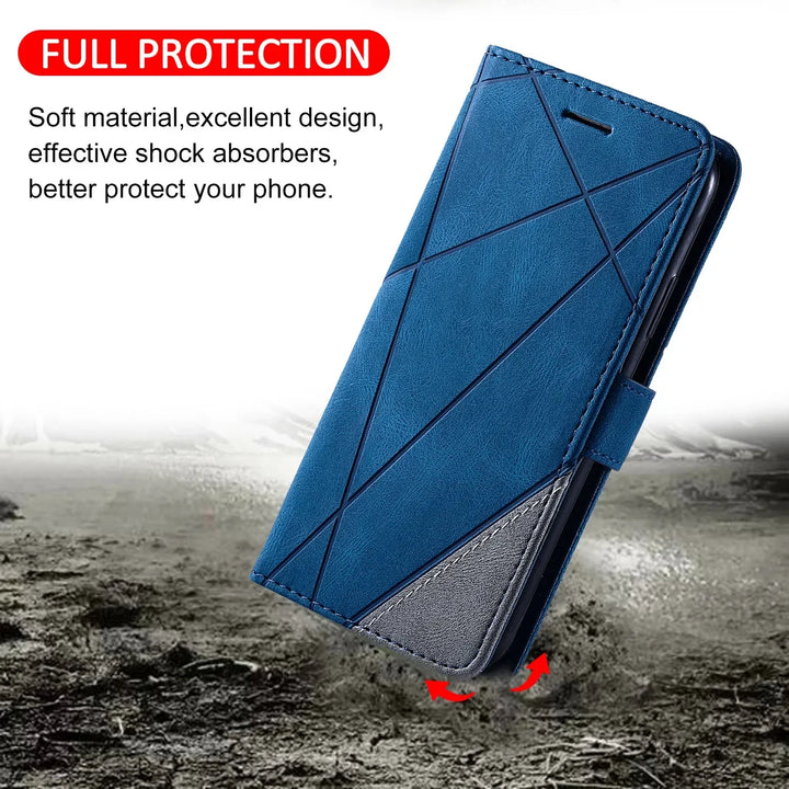 Flip Case For Moto G10 G30 G50 G60 G 5G G8 Power Lite G9 Play E7 Onefusion Plus Edge Holder Leather Magnetic Wallet Stand Cover