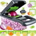 14/16 in 1 Multifunctional Vegetable Chopper Handle Food Grate Food Chopper Vegetable Slicer Dicer Cut Kitchen Items cocina