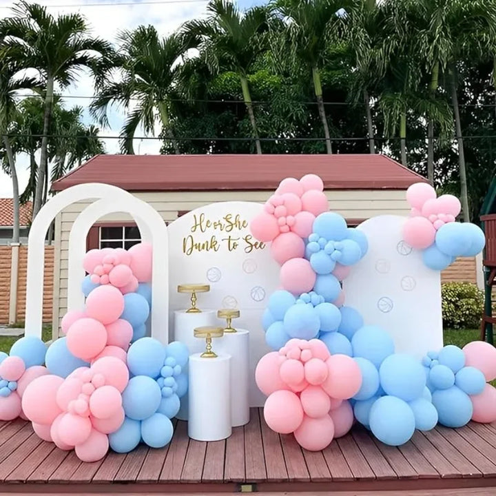 Light Pink Balloons 5/10/12/18 inches Pastel Pink Balloons for Boys Girls Birthday Baby Shower Gender Reveal Wedding Decorations