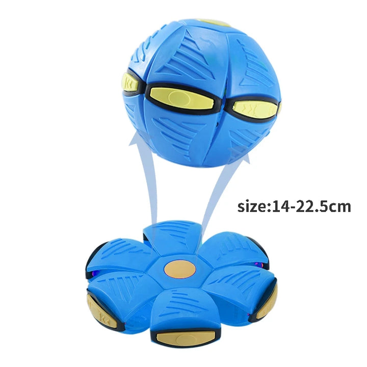 Pet Toy Futurism Saucer Ball Dog Toys Magic Funny Flying Saucer Outdoor Dog Training Toy Pelota Perro Dogs Accessoires