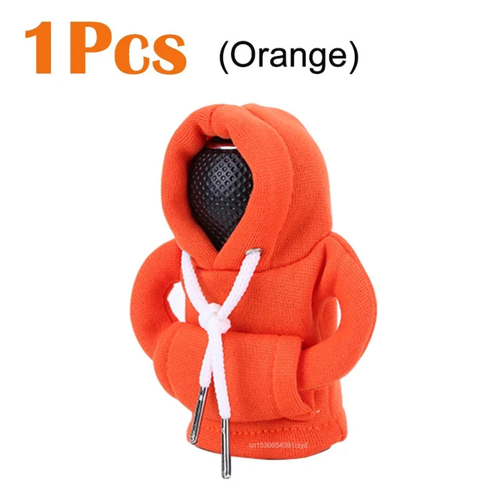 Hoodie Car Gear Shift Cover Fashion Gearshift Hoodie Car Gear Shift Knob Cover Manual Handle Gear Sweatshirt Change Lever Cover