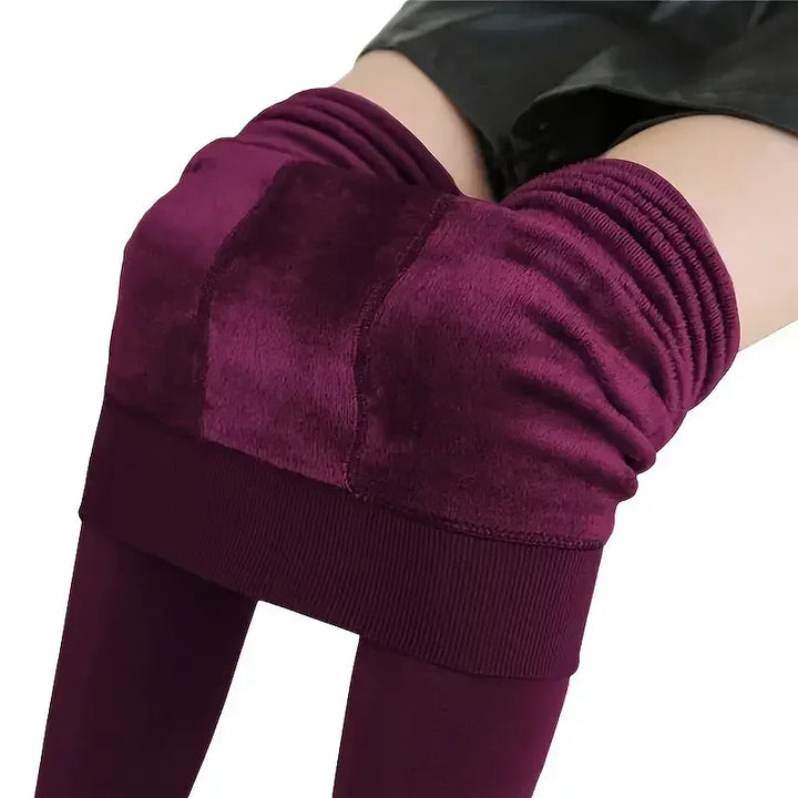 Fleece Lined Tights Women Thermal Pantyhose for Women Winter Panty Polar Skin Black Effect Stockings Women's Thermal Sock