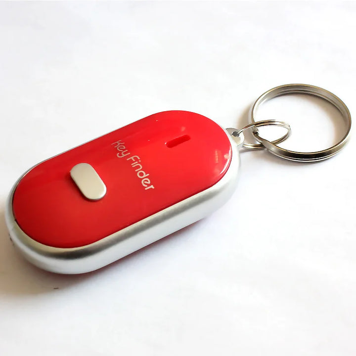 LED Key Finder Locator Find Lost Keys Chain Keychain Whistle Sound Control поиск по фотографии trava anti furto encontrar chave