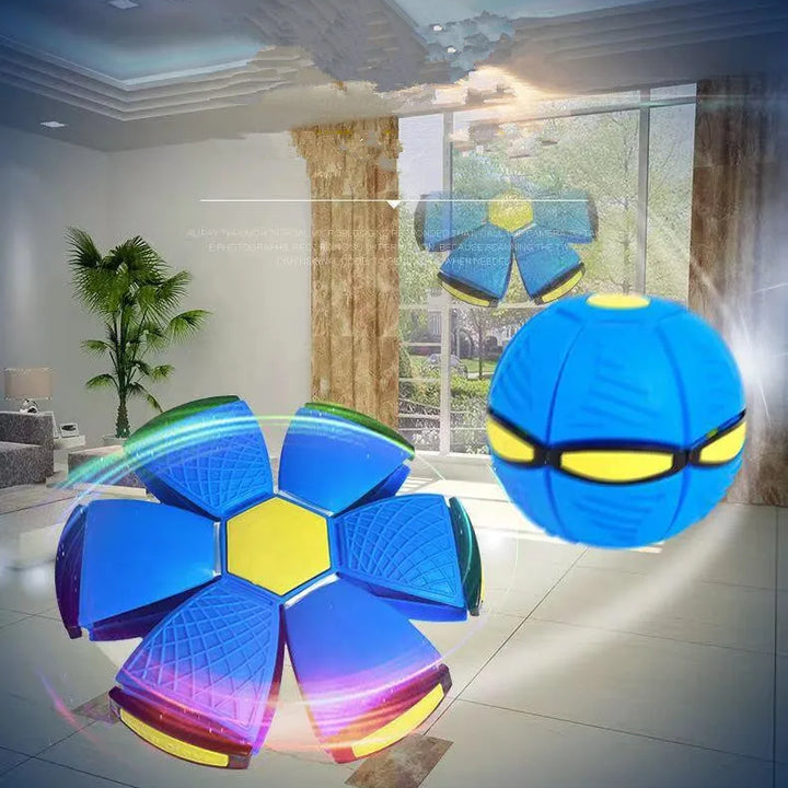 Pet Toy Futurism Saucer Ball Dog Toys Magic Funny Flying Saucer Outdoor Dog Training Toy Pelota Perro Dogs Accessoires