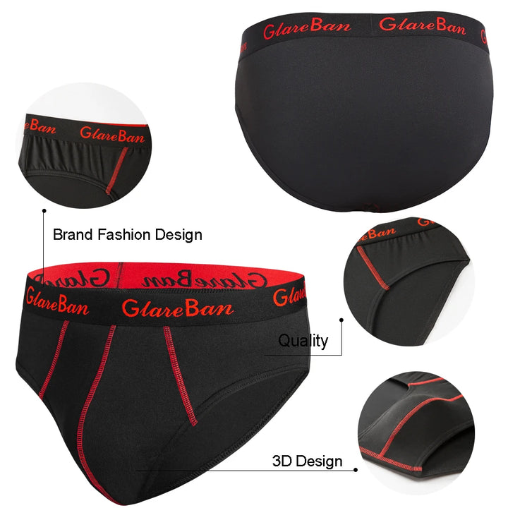 6pcs Pack Briefs Brand Boxer Fashion Style Men Panties Underwear Male And Underpants For Homme Luxury Set Shorts Box Slips