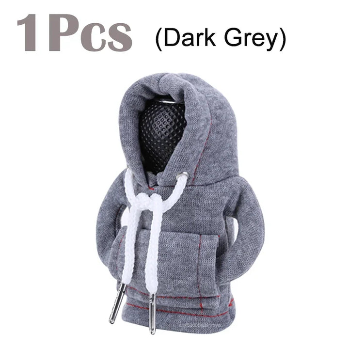 Hoodie Car Gear Shift Cover Fashion Gearshift Hoodie Car Gear Shift Knob Cover Manual Handle Gear Sweatshirt Change Lever Cover