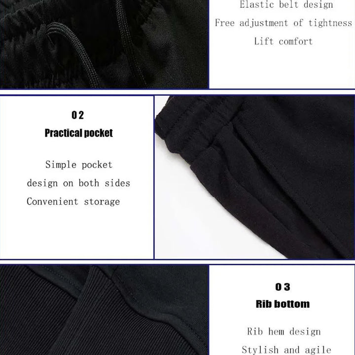 24 Print New Men's Sweatpants Spring Autumn Breathable Jogging Male Pants Multiple Packs Male Outdoor Concise Straight Trousers