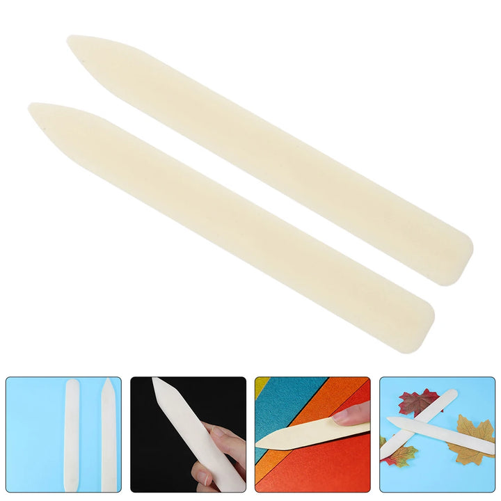 5Pcs Plastic Bone Folder Creaser Scoring DIY Bookbinding Crafts Card Making Folding Paper Handmade Burnishing Tools